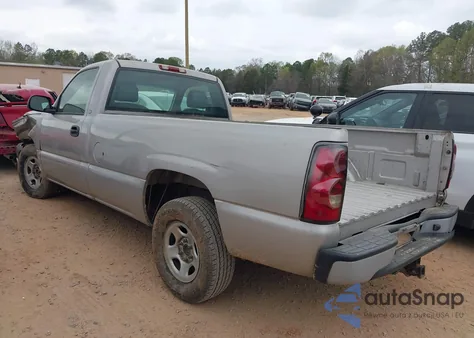 2004 Chevrolet Silverado 1500 Work Truck from USA, damaged, VIN 1GCEC14T64E159508